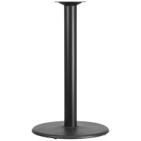 Flash Furniture 24'' Round Restaurant Table Base with 4'' Bar Height Column XU-TR24-BAR-GG